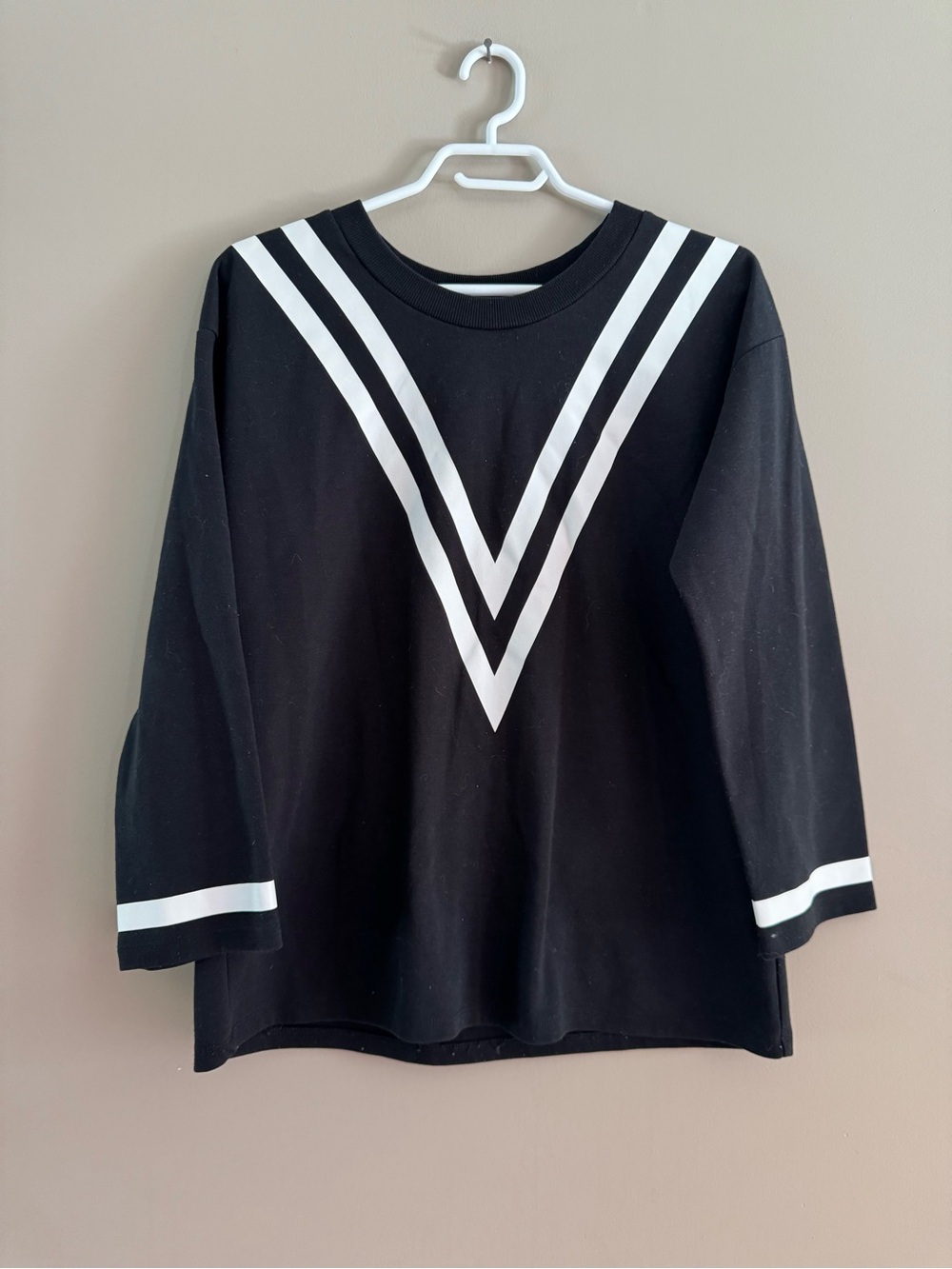 Forever 21 Black Ribbed Sweater Top